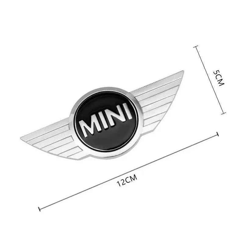 Logo Mini Cooper ABS 120 x 50mm Voiture Grille Capot Emblème avant Arrière R55 - Photo 1/4