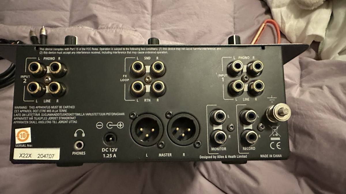 Allen & Heath XONE‑22 2‑Channel Analog DJ Mixer AS IS | eBay