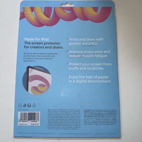 Paperlike Screen Protector for iPad 10.9in 10th Gen *NEW - Picture 2 of 2