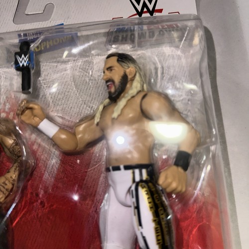 Cm Punk WWE Showdown 23 Seth Rollins 2 Pack Mattel Wrestling Figure New 2025 RAW - Afbeelding 3 van 4