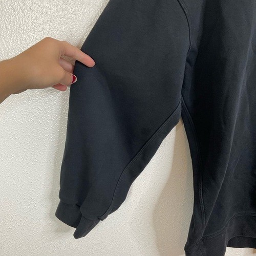 Lululemon schwarzer Pullover Sweatshirt mit Rundhalsausschnitt - Bild 3 von 5