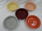 LOT of 5 - HLC Fiesta Bowls U.S.A. 7" Multi Colors Cereal Soup