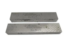 MO-MAX High Speed Steel Rectangular Tool Bits 1/2" x 3/4" x 4" MOMAX 2 Piece Lot