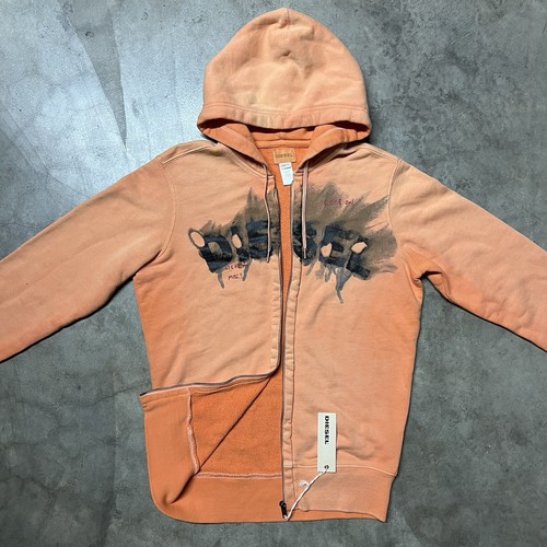 BNWT Diesel Designer Full-Zip Hoodie Sweater S - Picture 4 of 9