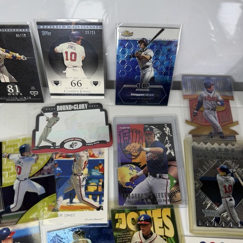 Chipper Jones Baseball Card Lot (60) Numbered Specials Atlanta Braves HOF - Picture 6 of 15