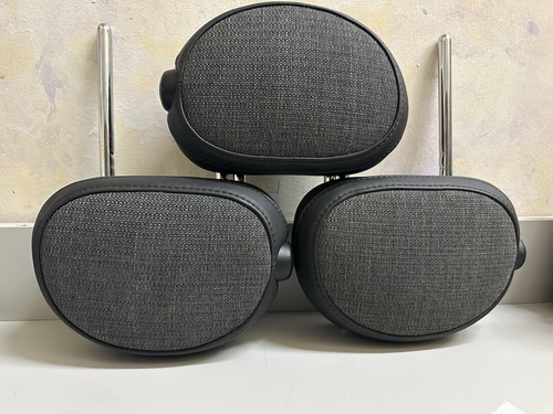 MINI COOPER SEAT HEADREST HEAD RESTS Set of 3 Fits Most 2015-2019 - Picture 1 of 4