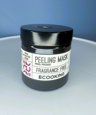 Ecooking Peeling Mask 1.8oz Full Size SEALED AHA BHA Exfoliating Vegan Skincare