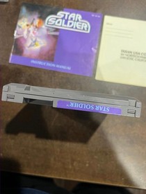 Star Soldier Nintendo NES Complete CIB with Registration Card - MINTY!!