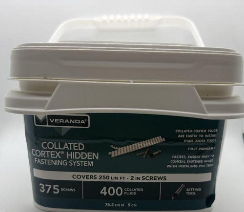 Veranda Collated Cortex Hidden Fastening System 1008 791 241 - 375 Screws - Picture 2 of 3