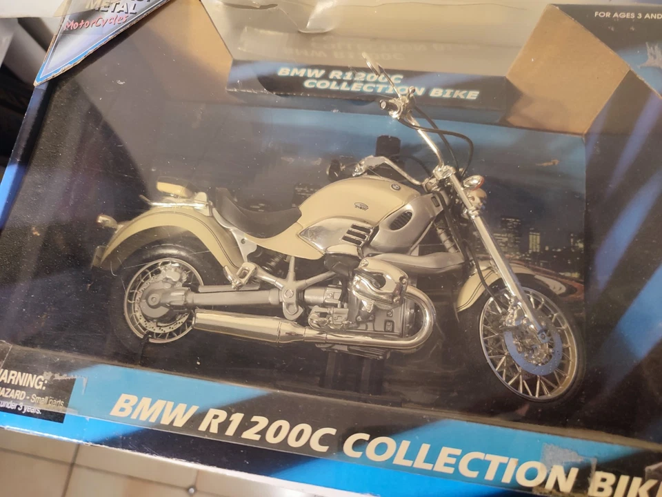 TAMS INDUSTRIAL COLLECTION BIKE DIE-CAST MOTO BMW R1 200C  1/9 EN BOITE NEUF - Photo 2/4