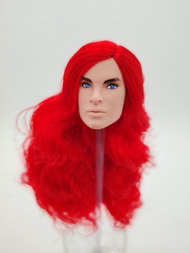 Moda Royalty Pelo Rojo Hombre Callum Windsor Integridad Muñeca Masculina Cabeza en Blanco - Imagen 6 de 15