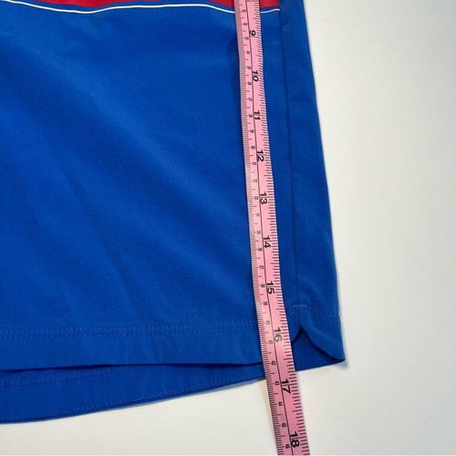 RHONE MENS Fletcher 6.5” Swim Trunks sz S Red White & Blue Bathing Summer - Picture 11 of 11