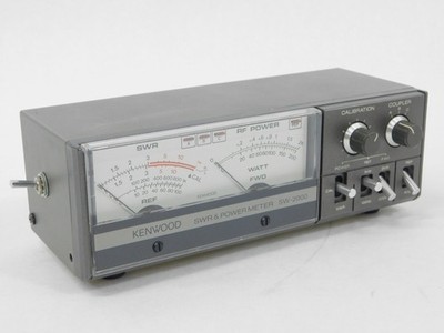 KENWOOD  SW-2000 SWC-3　VSWR / POWER  計 Kenwood SW-2000 SWR Power Meter SW2000