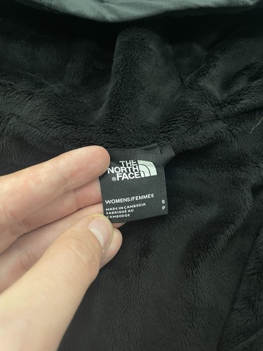 Chaqueta WindWall The North Face para mujer S negra con capucha abrigo softshell forrado de lana - Imagen 3 de 11