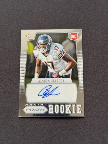Alshon Jeffery [Rookie Autograph] #202 2012 Panini Prizm card