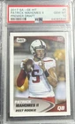 2017 SAGE HIT Premier Draft PATRICK MAHOMES ROOKIE RC #5 PSA 10 Gem Mint Chiefs