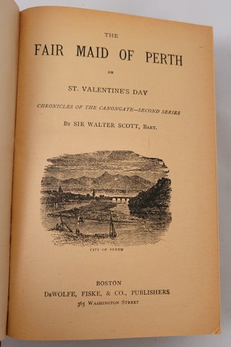 Schöne Magd von Perth & Das Antiquariat von Sir Walter Scott, DeWolfe, Fiske & Co. - Bild 11 von 16