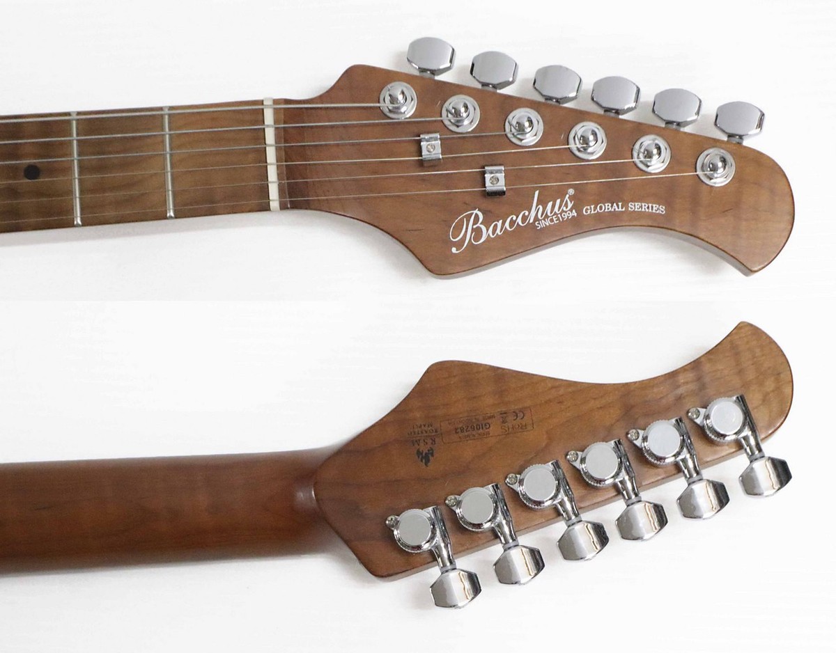 ギター Bacchus BUH900ASH/RSM BSH-900ASH/RSM (Bacchus / バッカス) エレキギター