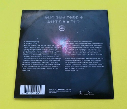Tokio Hotel - „Automatisch“ • Maxi CD - Bild 2 von 2