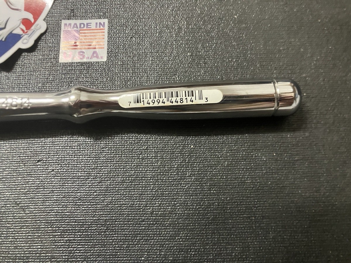Craftsman 1/2 Drive Polish Tear Drop Ratchet 44814 USA for