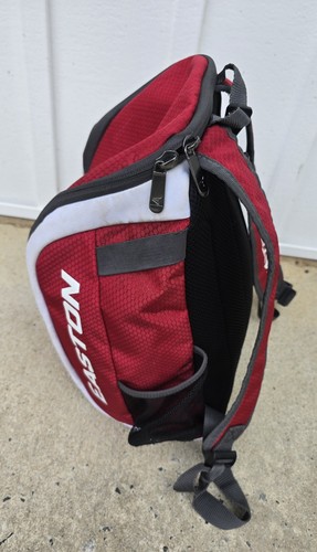 Easton Elite Game Ready Red White Black Tball Teeball Bat bag Backpack - Picture 4 of 4