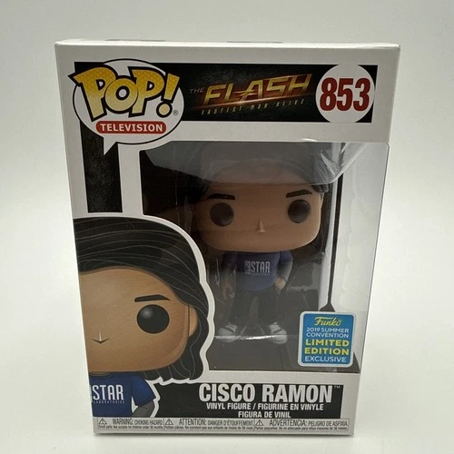 Funko POP! Television DC The Flash Cisco Ramon #853 Hot Topic Exclusive NOT MINT