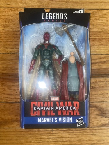 Hasbro Marvel Legends Series: Capitán América: Civil War - Visión, Thor BAF - Imagen 1 de 8