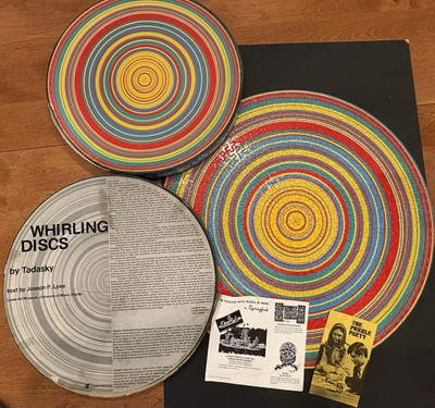 1968 Springbok Whirling Discs Circular Puzzle Tadasky Round Lowe Art Complete