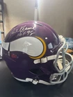 Minnesota Vikings Paul Krause Full Size Helmet - Autographed