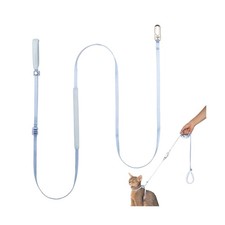 Ultra Lightweight Cat Leash Adjustable with Padded Handle, Soft... USA FAST SHIP