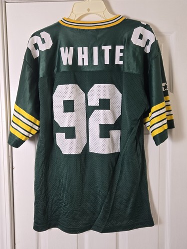 Vintage Starter Reggie White #92 Green Bay Packers Jersey Green Youth Sz L/XL 48 - Picture 2 of 3