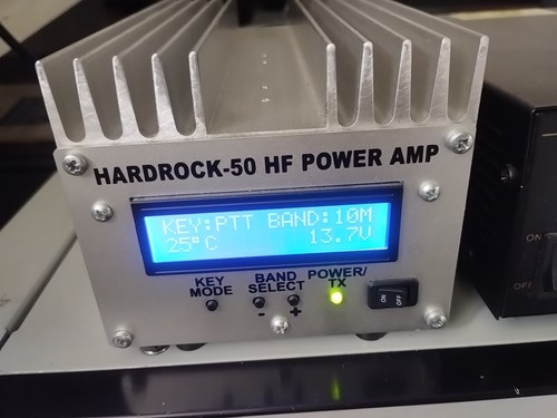 HARDROCK-50 60W HF Linear Amp for FT‑817 IC‑705 SDR QRP 160-6MT Amplifier