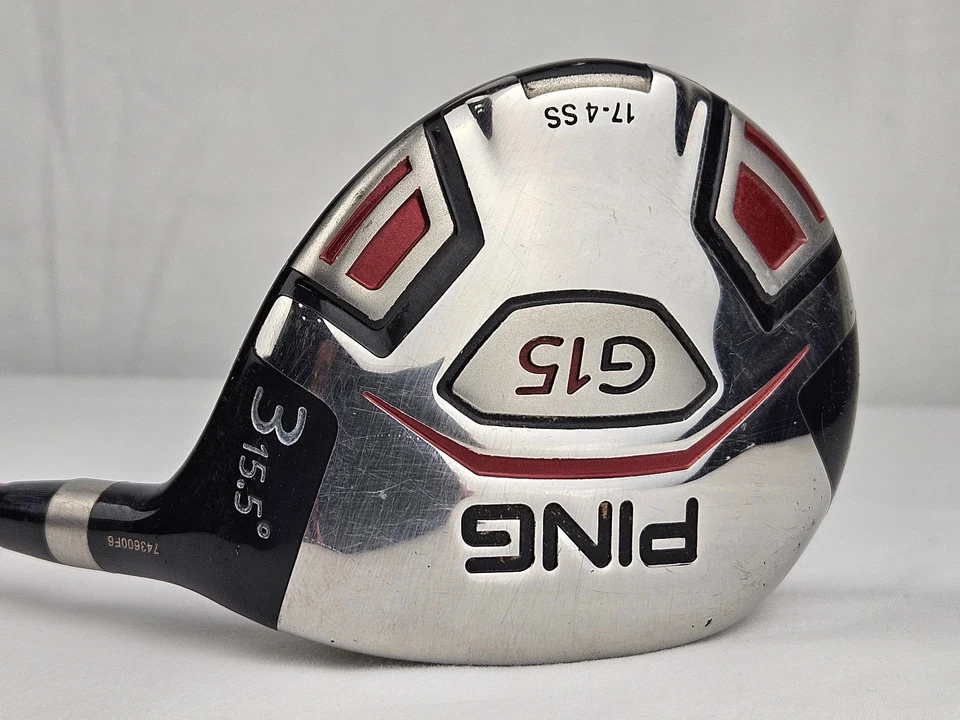 Empuñadura de ping derecha varilla de grafito Ping G15 3 madera 15,5* Senior Flex TFC149 Foto 2 de 4