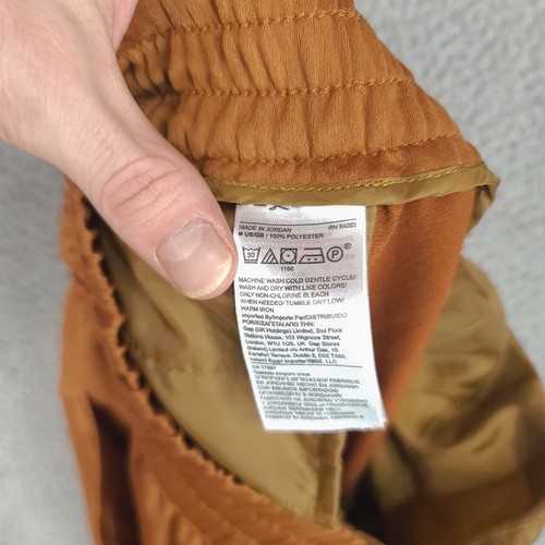 Banana Republic Pants Womens Small Orange Cargo Joggers Pull On Elastic Waist - Picture 4 of 10