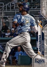 2020 Topps Update - Randy Arozarena Tampa Bay Rays Rookie RC Card #U-208. rookie card picture