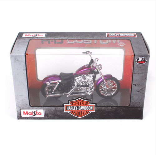 Maisto 1:18 Harley Davidson 2013 XL 1200V SEVENTY TWO MOTORCYCLE BIKE Model NIB - Picture 5 of 5