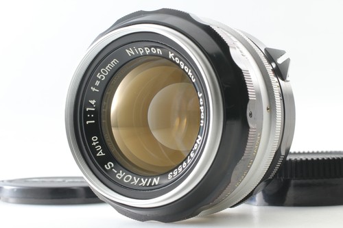 [Near MINT] 6 Blade Nippon Kogaku Nikkor-S Auto 50mm F1.4 Lens Nikon From JAPAN - Picture 1 of 8