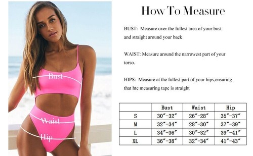 Meyeeka Womens Sexy Cut-Out Monokini Lined Swimsuit Adjustable Strap Hot Pink M - Picture 6 of 6