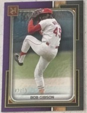 2023 Topps Museum Collection #55 Bob Gibson AMETHYST #d /99 Cardinals