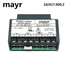 1pcs Mayr ROBA -switch 10/017.000.2 100-250 V~ 2.0A 10MΩ brake rectifier