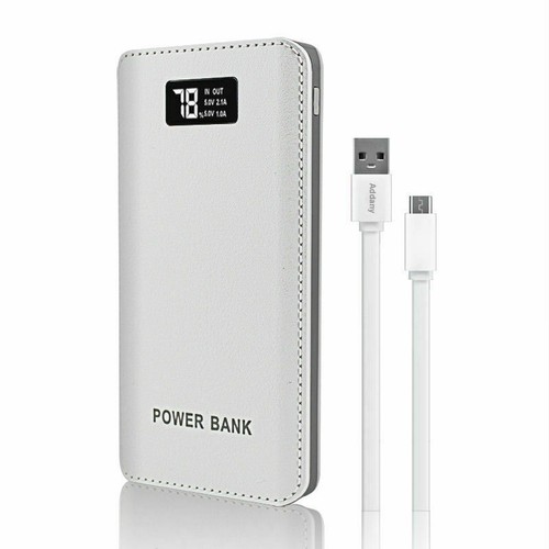 2022 Portable Power Bank LCD 4 USB Battery Charger For Mobile Phone Long Power - Picture 13 of 18