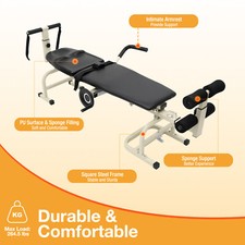 Traction Table Back Stretcher for Lower Back Pain Relie for Cervical Spine New