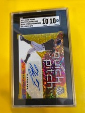 RS21431  2021 Mosaic Quick Pitch Autographs Gold Tyler Freeman #05/10 SGC 10