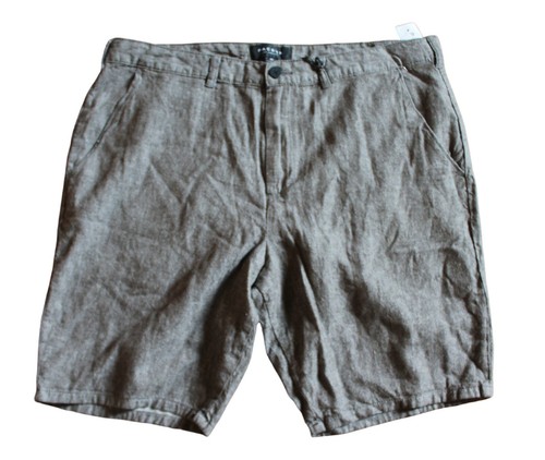 Men's PacSun Gray linen Flat Front Shorts Style 0111 NWT Size 36 MSRP $39.95