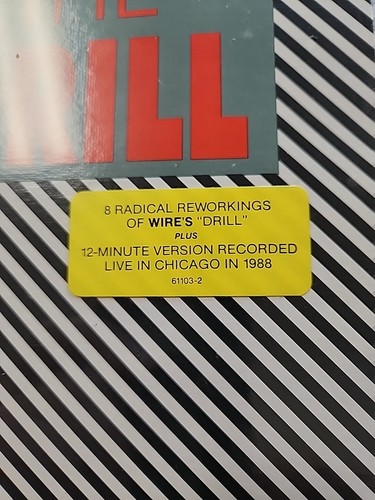 WIRE: THE DRILL - MUTE LONGBOX CD - New, Sealed - Picture 2 of 4