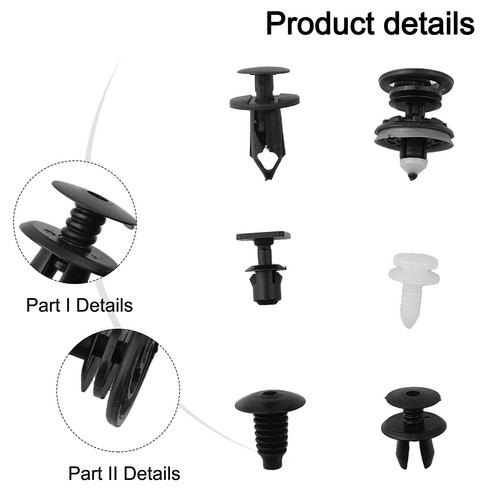 Fastening Clips Vehicle Trim Removal Wear-resistant Corrosion-resistant - Picture 10 of 12