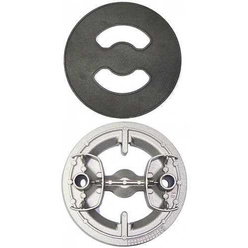 Kit Ricambi Fornello Gas Tripla Corona – Bruciatore Grande + Piattello Per Piani Cottura Nardi, Ariston, Indesit, Hotpoint