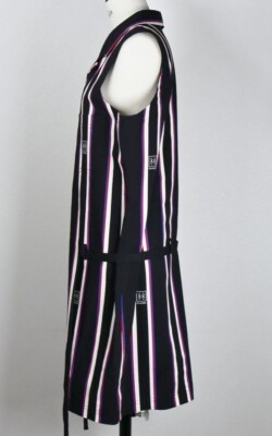 ワンピース Striped Cotton Sleeveless Dress CHANEL 07P Sport Stripe Sleeveless Dress Onepiece Cotton