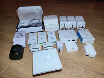 Tuya WiFi Smart Home Steckdosen Schalter Sensor Fenster-Tür-Kontakt Gateway