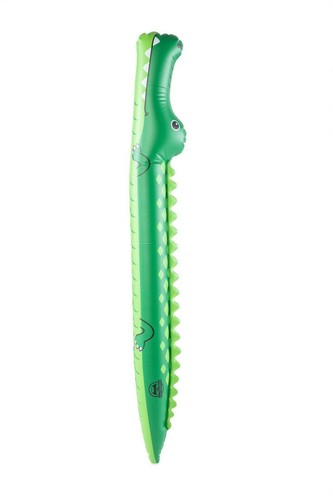 5 FT GIANT GATOR Inflatable Noodle Swimming Alligator Pool Float - BigMouth Inc - Picture 4 of 6